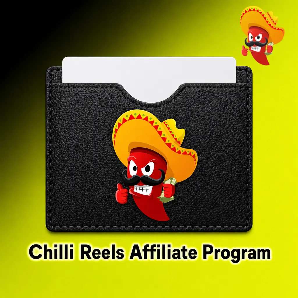 Chilli Reels affiliate programme offering revenue share, CPA commissions, and lifetime tracking for UK player referrals