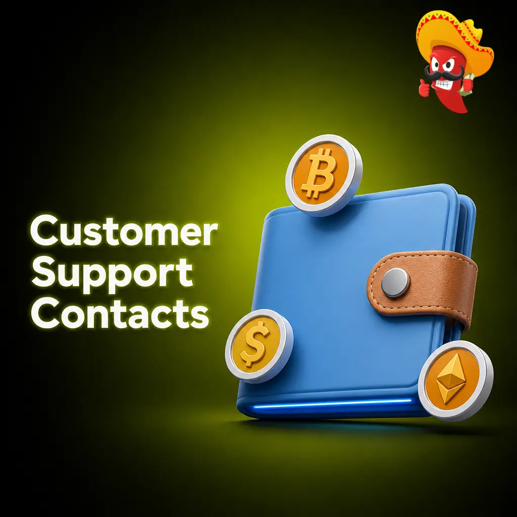 Customer support contact channels including live chat, email, phone, Telegram and WhatsApp for account and payment help