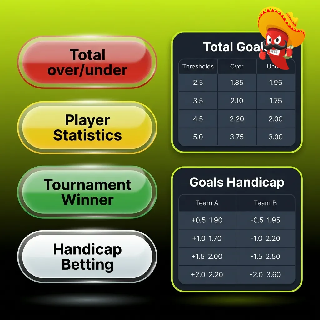 Chilli Reels betting types comparison chart showing single, accumulator, system, each-way, and forecast bet options