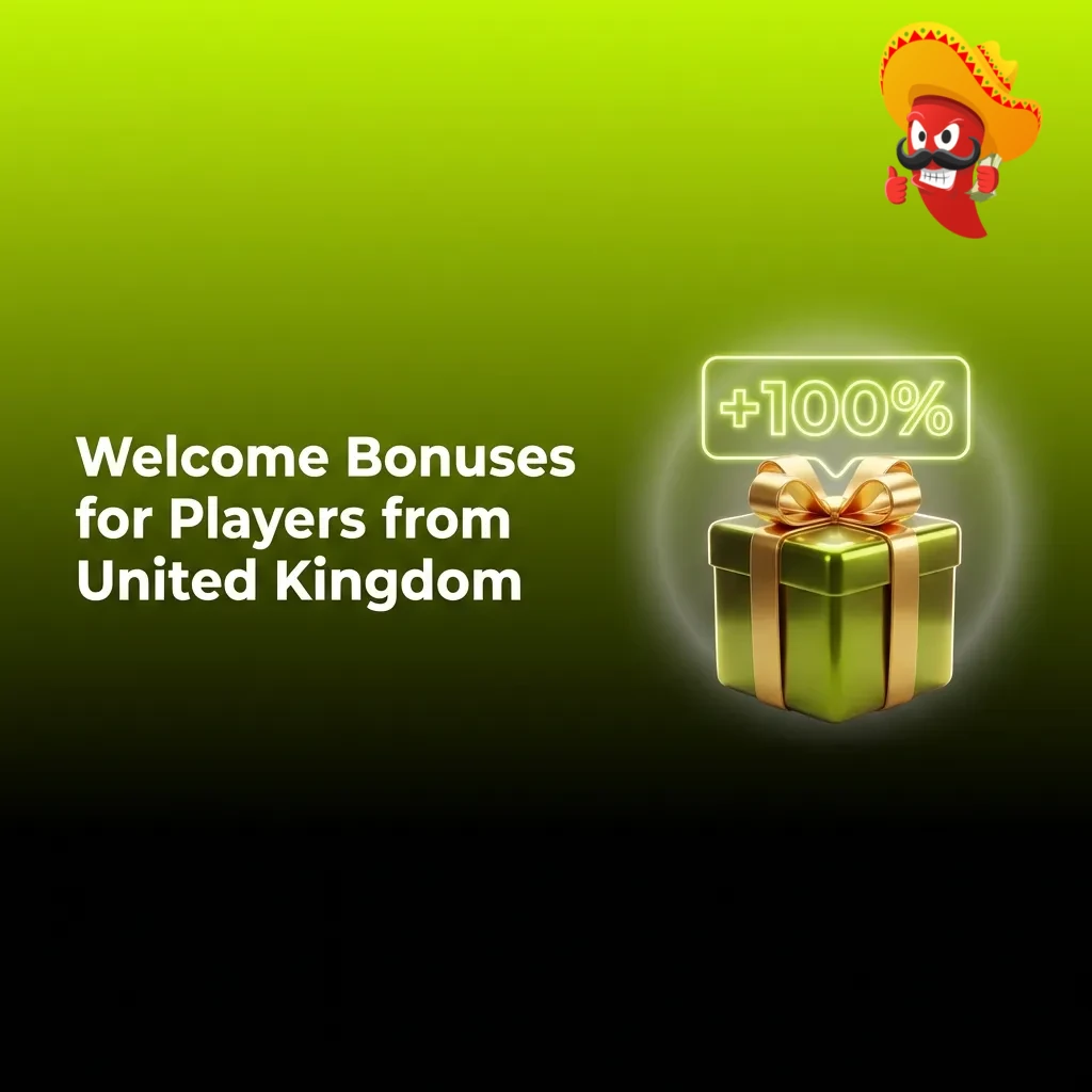 Chilli Reels tiered welcome bonuses for UK players showing deposit amounts, free spins, and cashback percentages