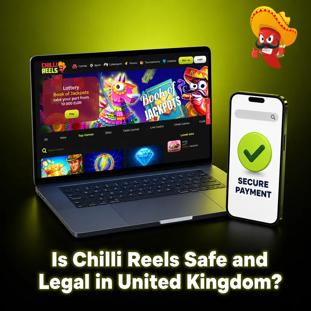 Chilli Reels casino licence compliance with UK regulations, SSL encryption protecting player data and transactions