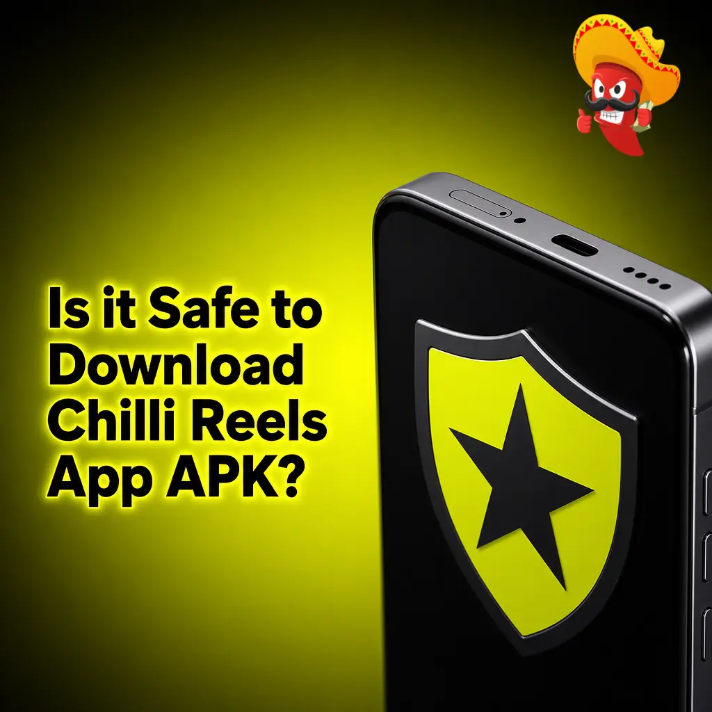 Chilli Reels App APK download safety highlighting SSL encryption, Curaçao gambling licence, and secure data protection