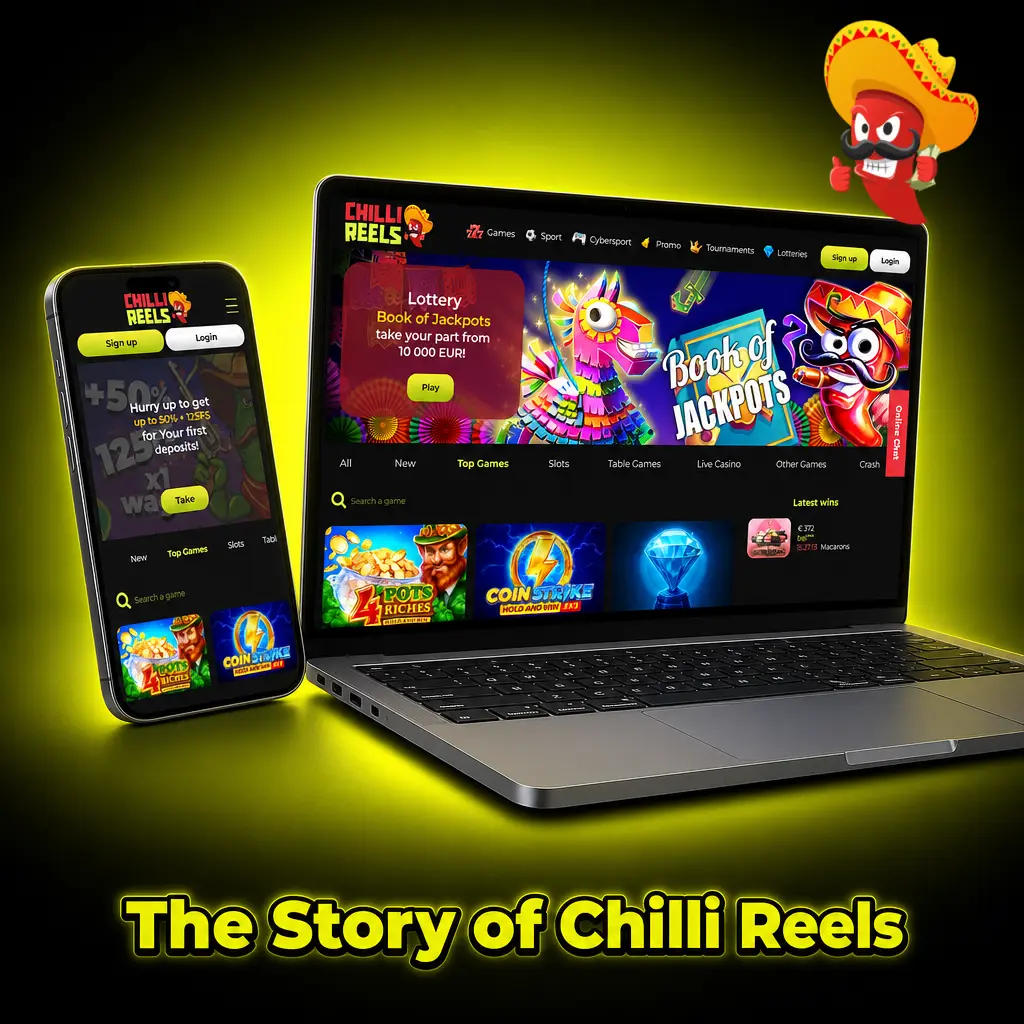 Chilli Reels casino brand founded in 2023 under Curaçao eGaming licence with loyalty-focused bonuses and VIP tiers
