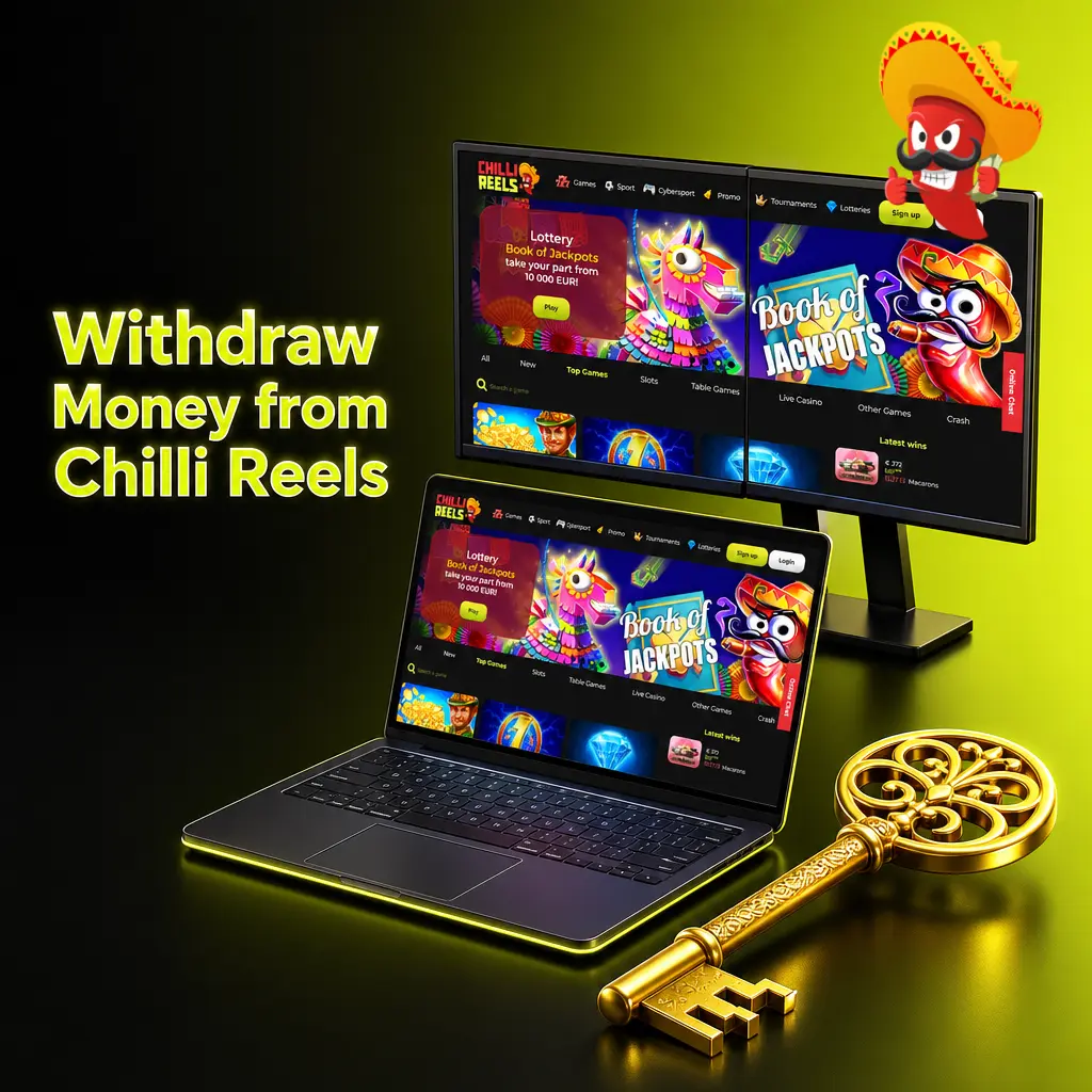 Step-by-step guide to withdrawing money from Chilli Reels, covering verification, limits, and payment methods